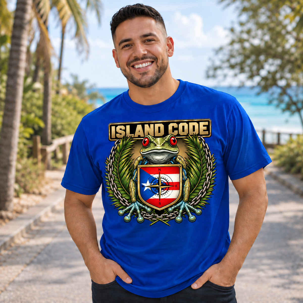 Island Code Tee