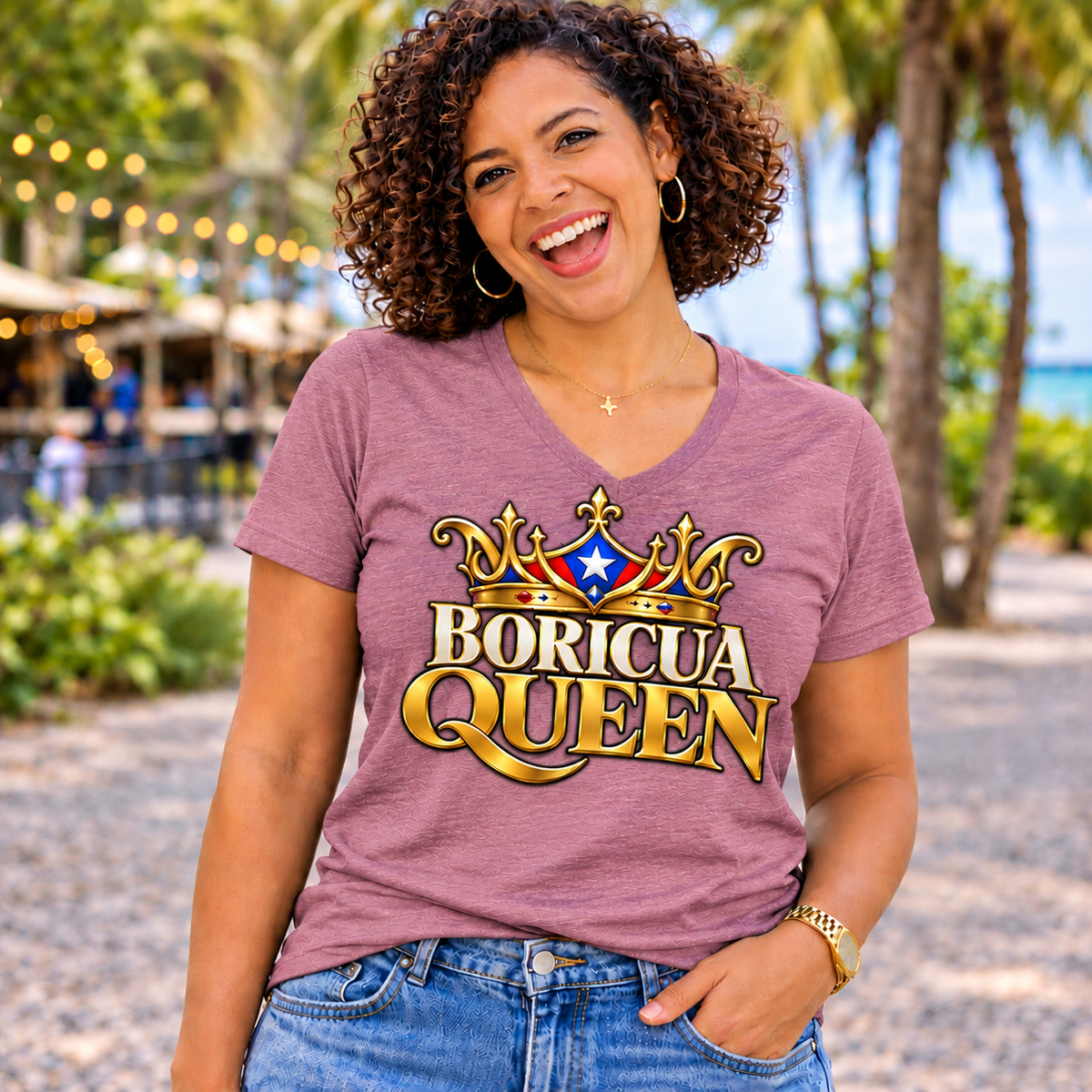 Boricua Queen Tee