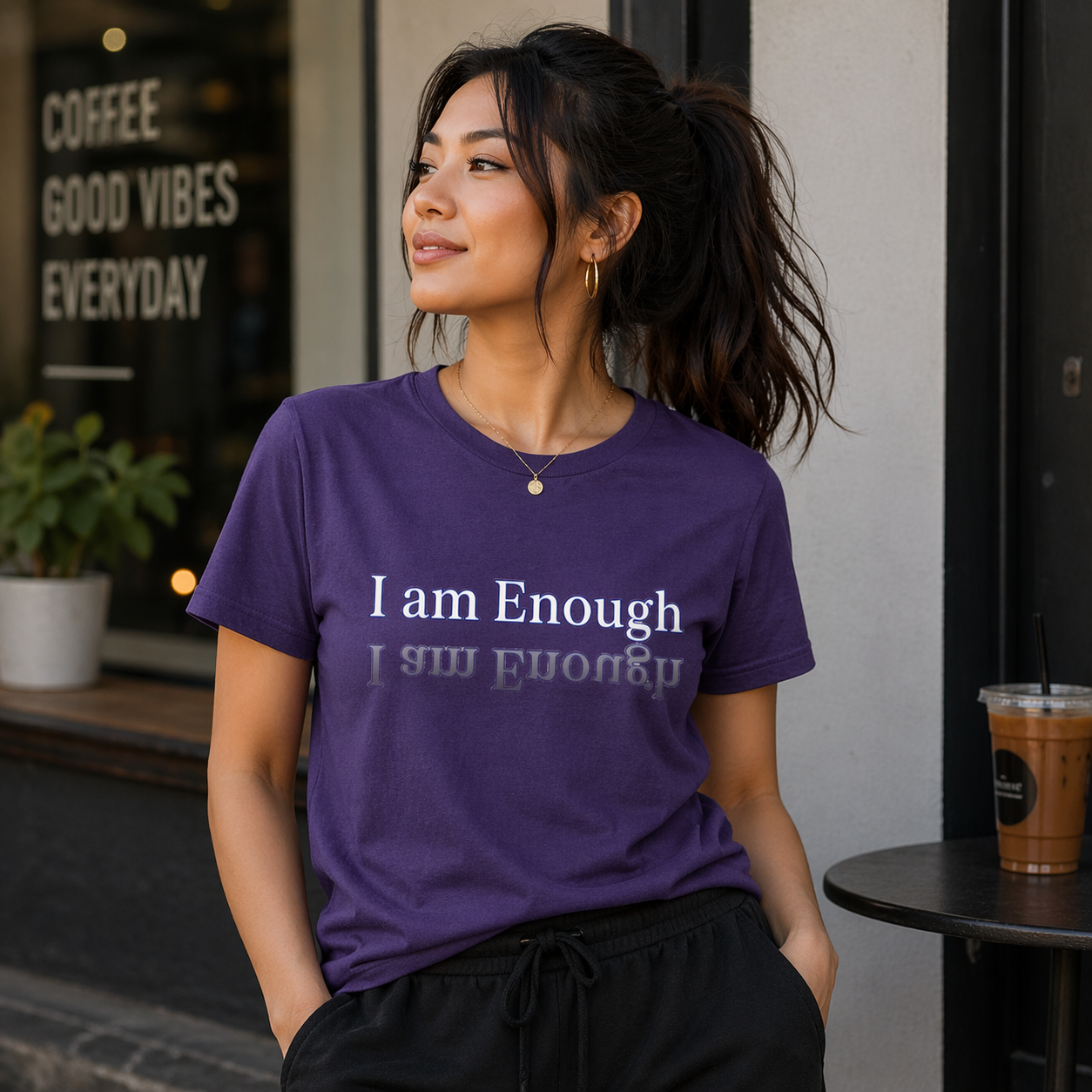 I am Enough Statement Tee