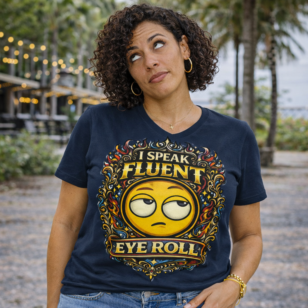 I Speak Eye Roll Tee