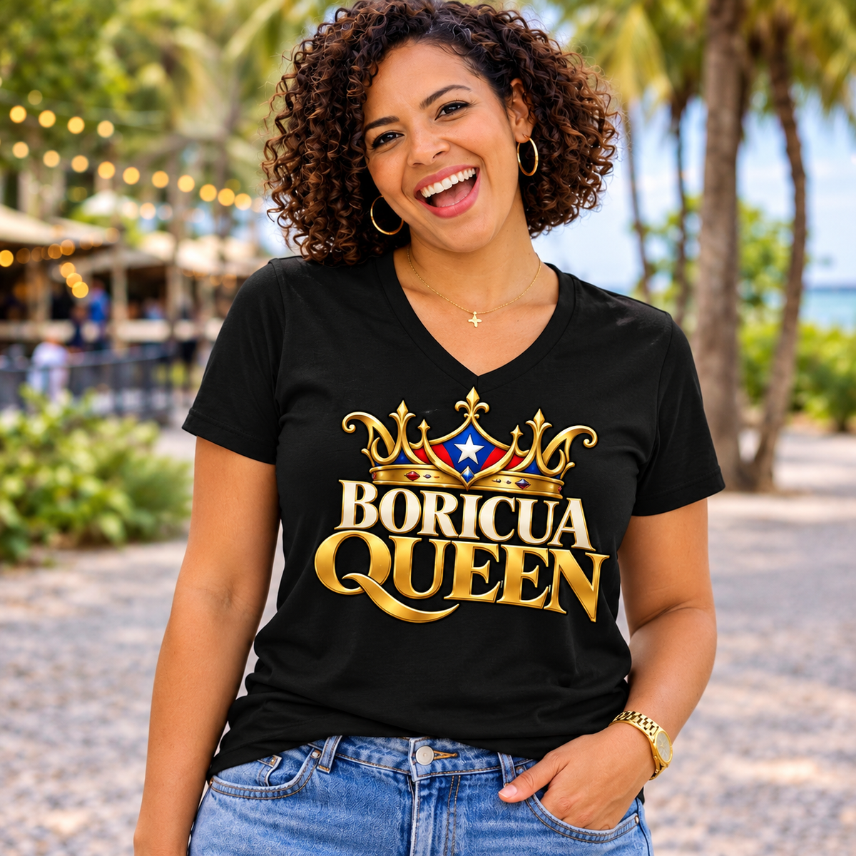 Boricua Queen Tee