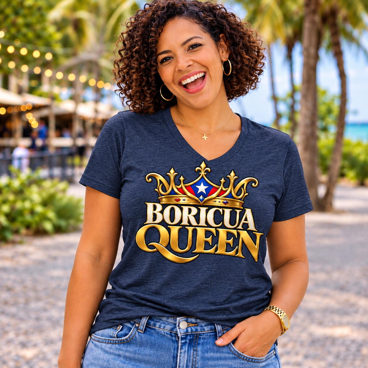 Boricua Queen Tee