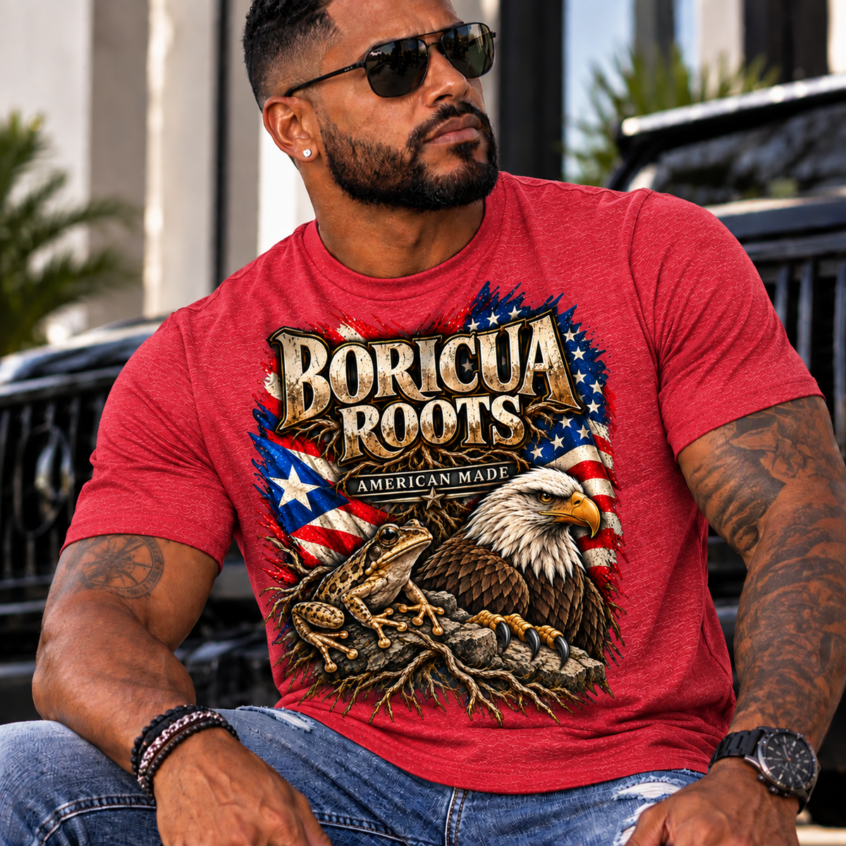 Boricua Roots Tee