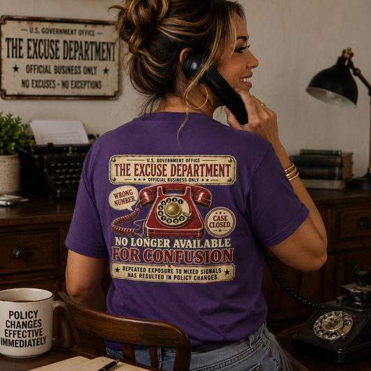 The Excuse Department Tee