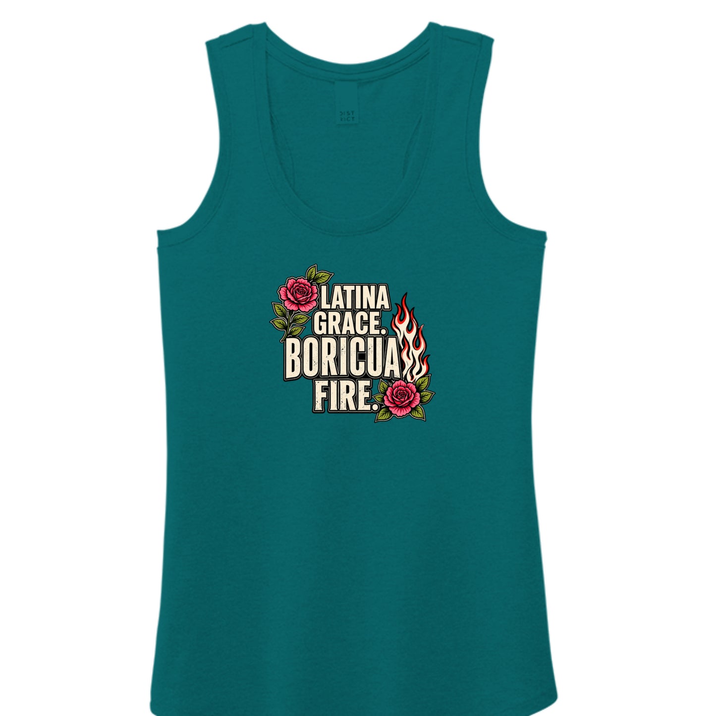 Heathered Teal - DM138L - FRONT
