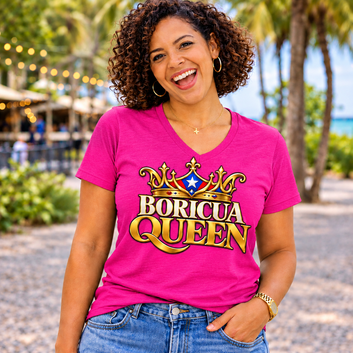 Boricua Queen Tee