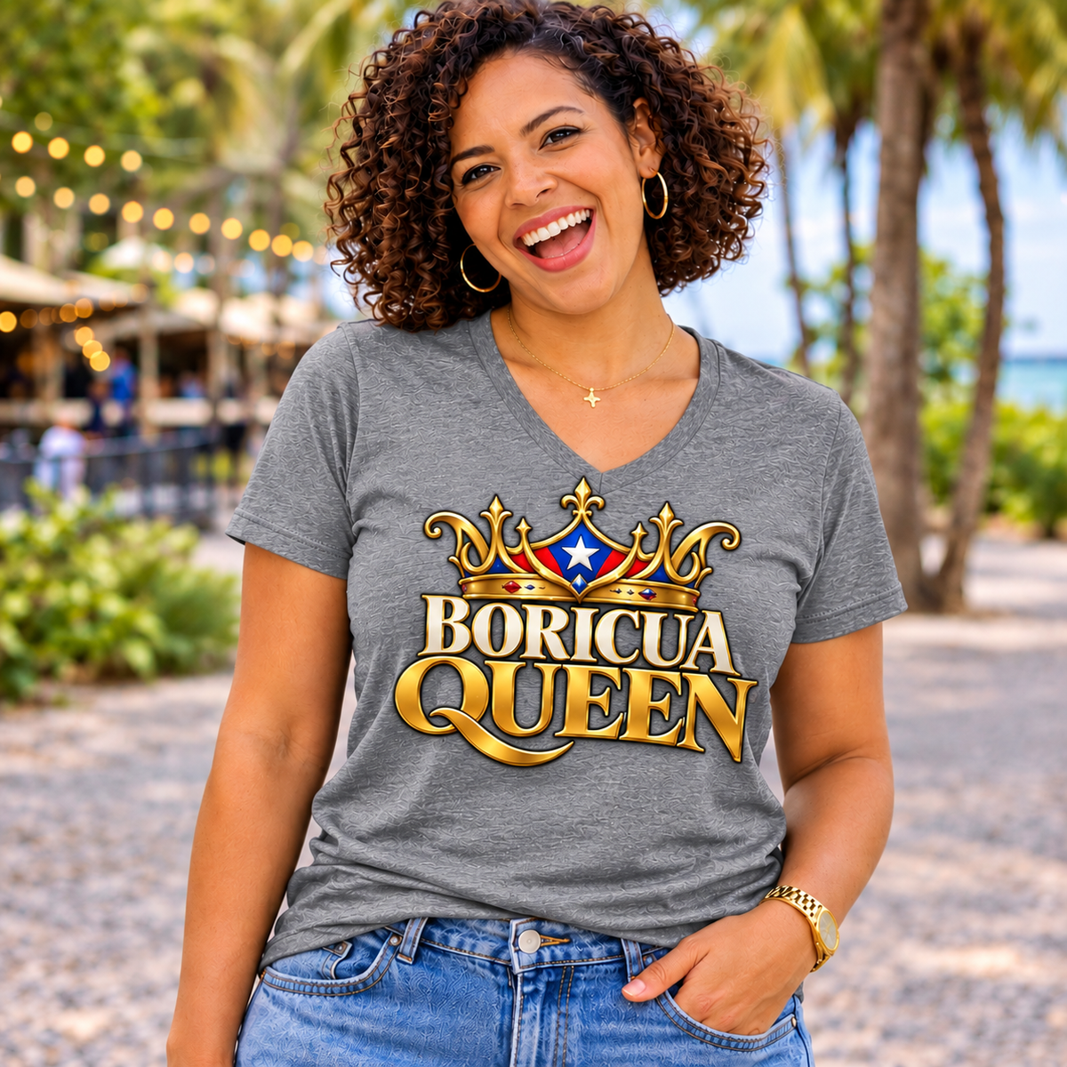 Boricua Queen Tee