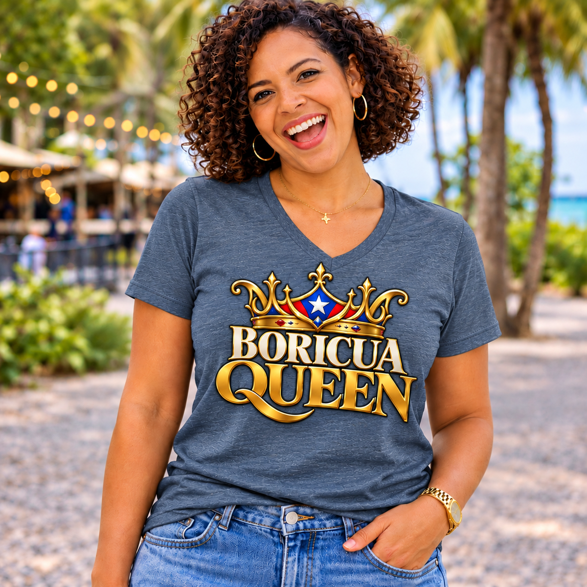 Boricua Queen Tee