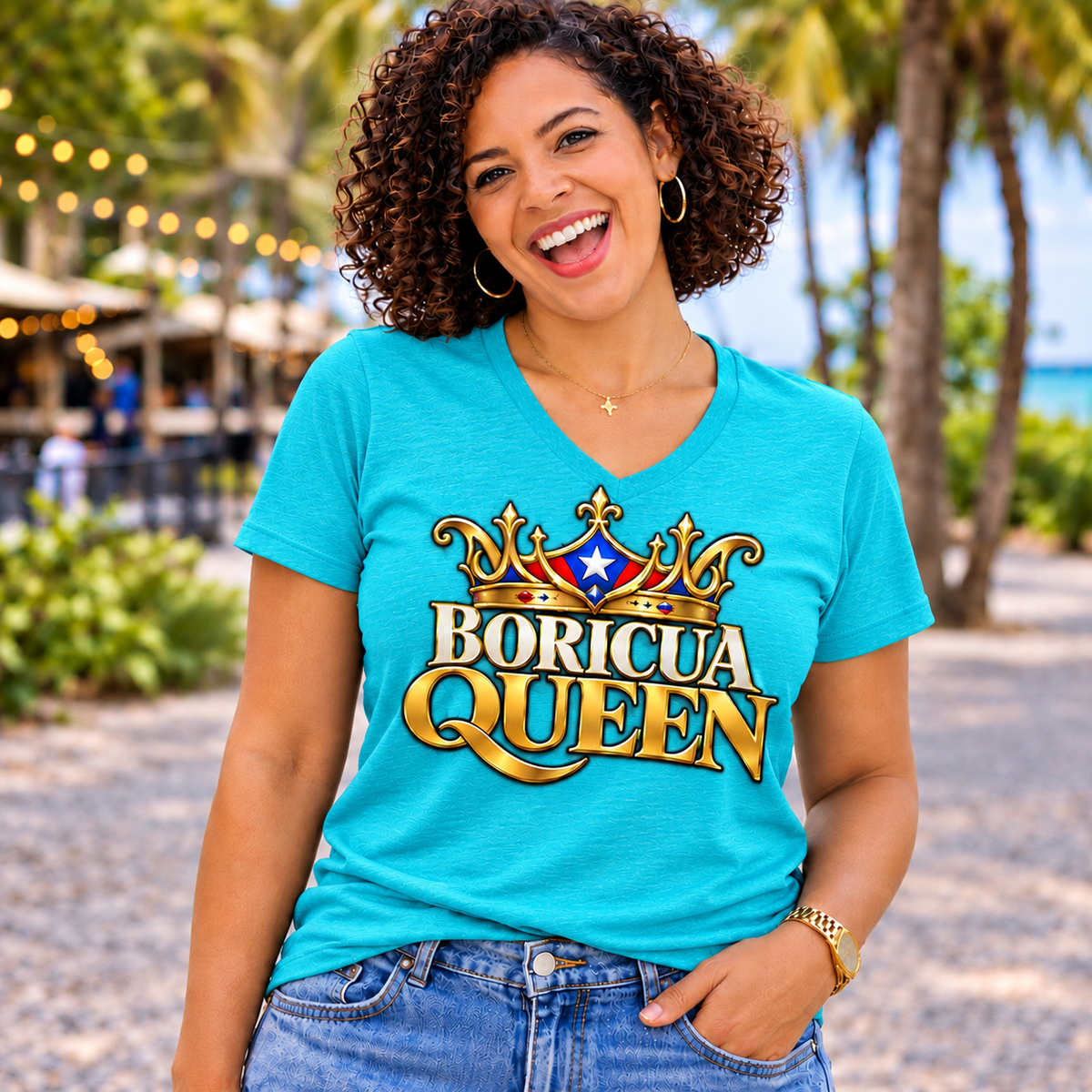 Boricua Queen Tee