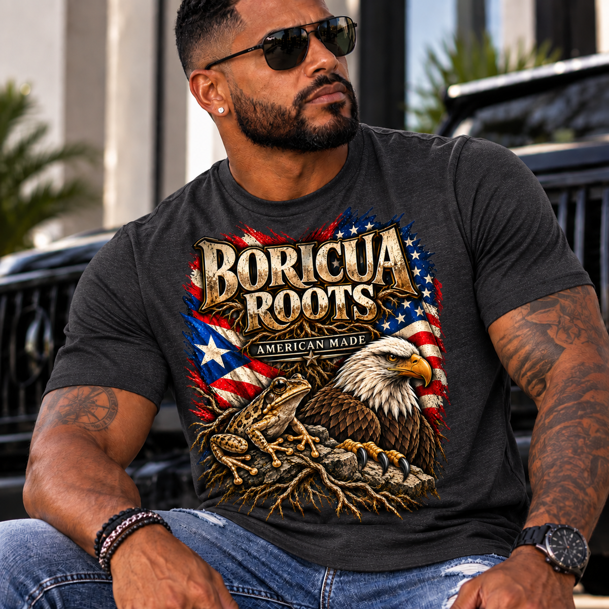 Boricua Roots Tee