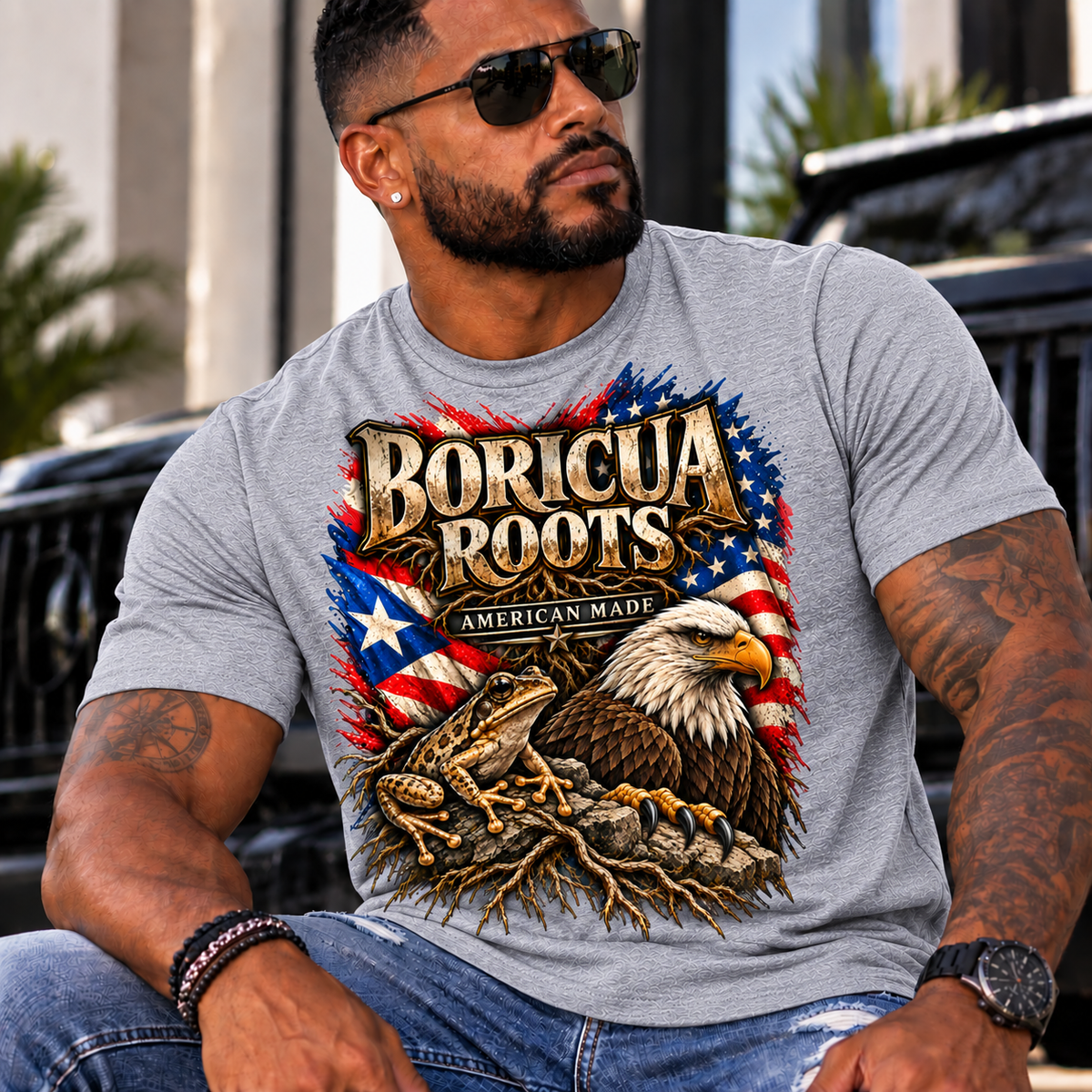 Boricua Roots Tee