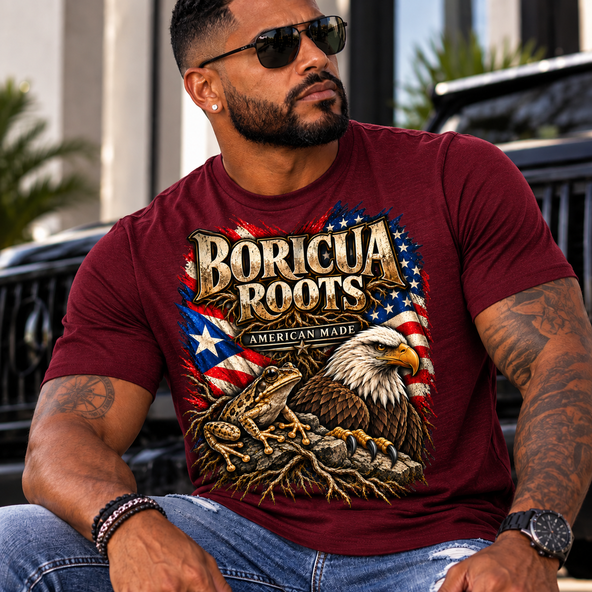 Boricua Roots Tee