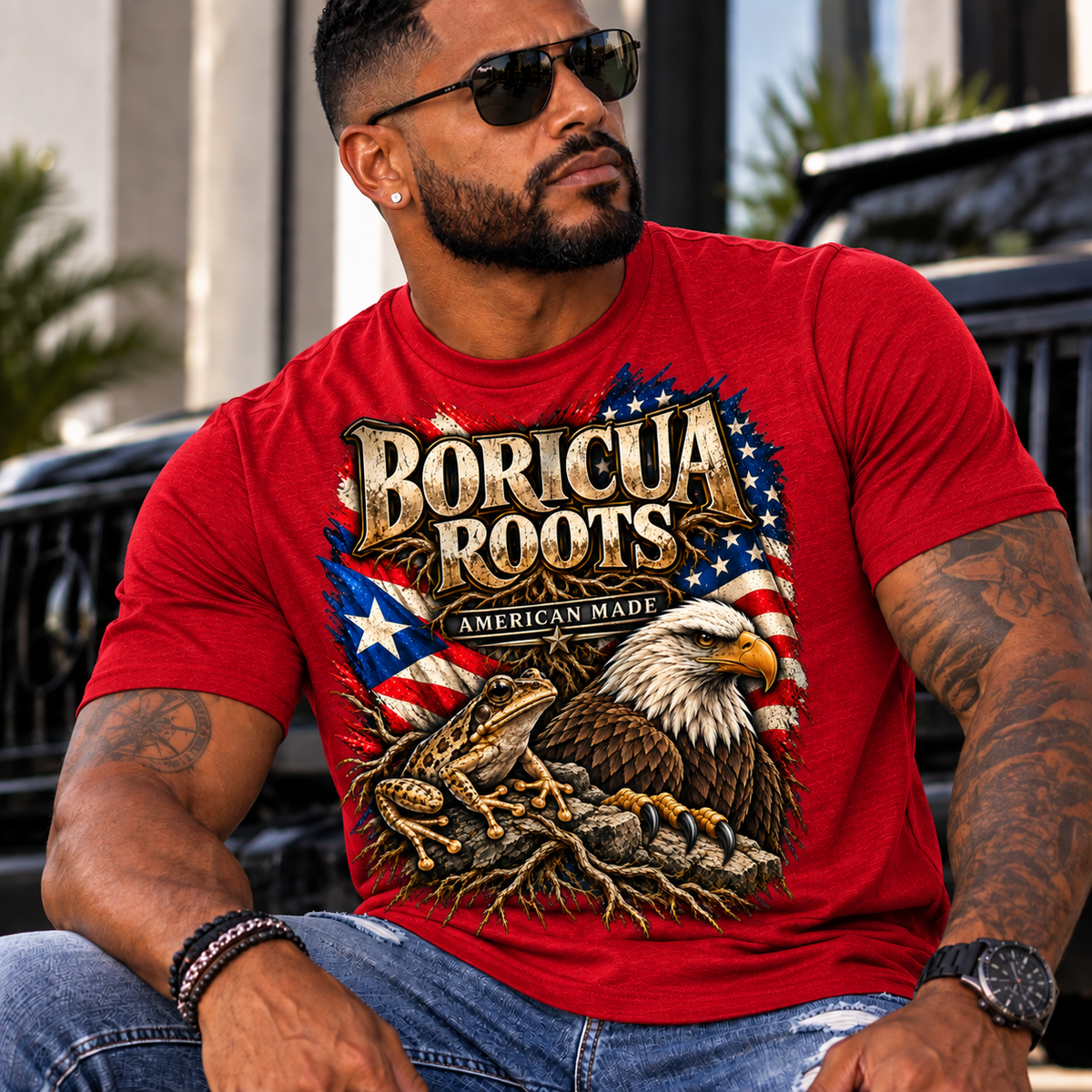 Boricua Roots Tee