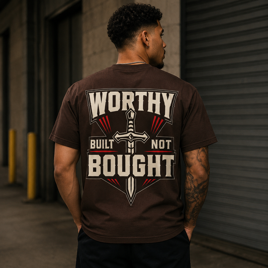 Worthy - Built not Bought Tee